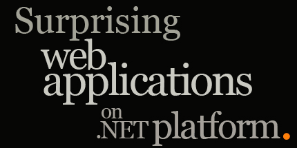 Surprising web applications